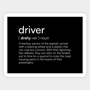 Driver definition Sticker